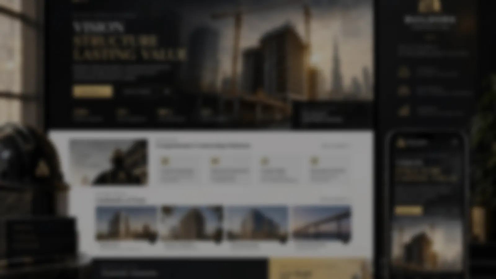 Website design for Construction and Contracting businesses in Qatar