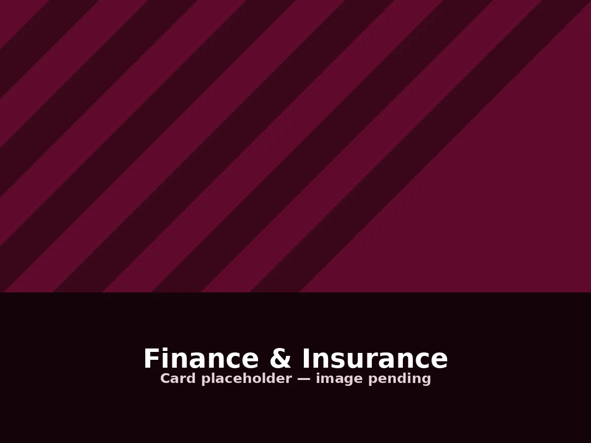 Sample website design concept for Finance & Insurance