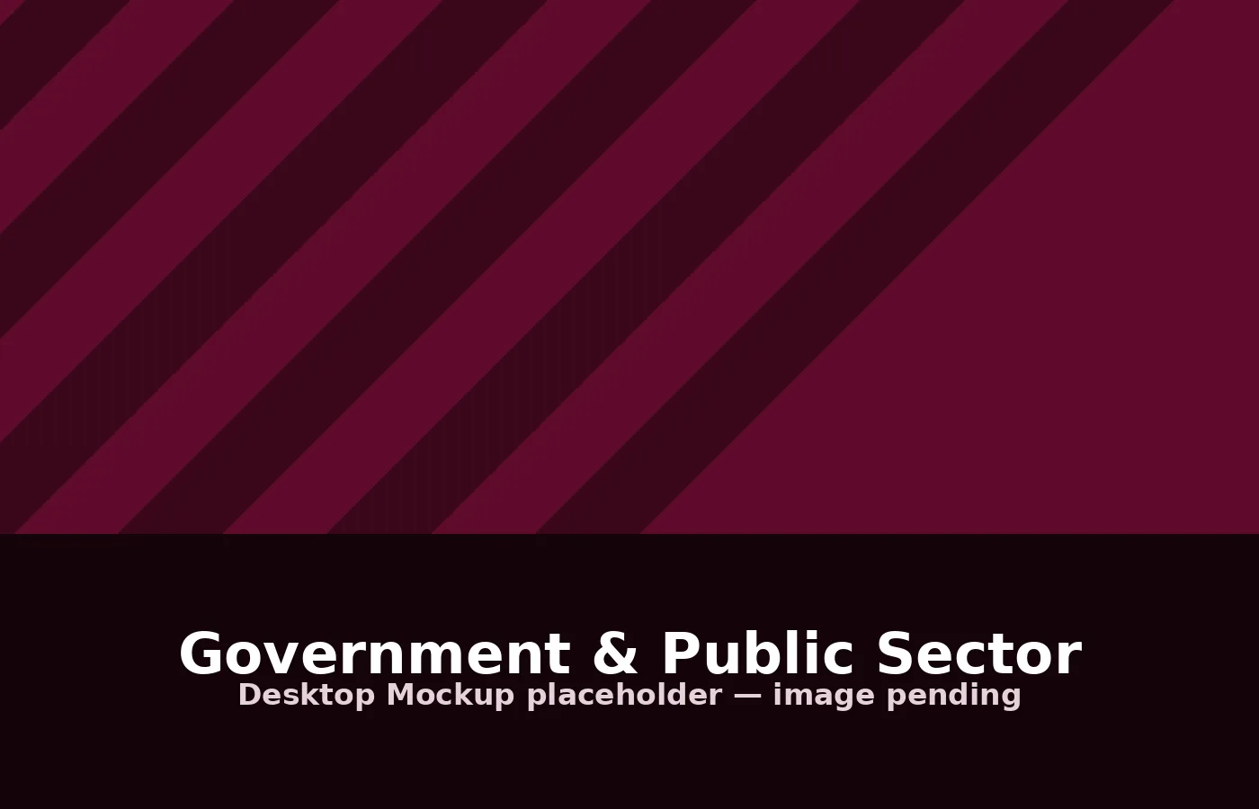 Desktop preview of a Government & Public Sector website design