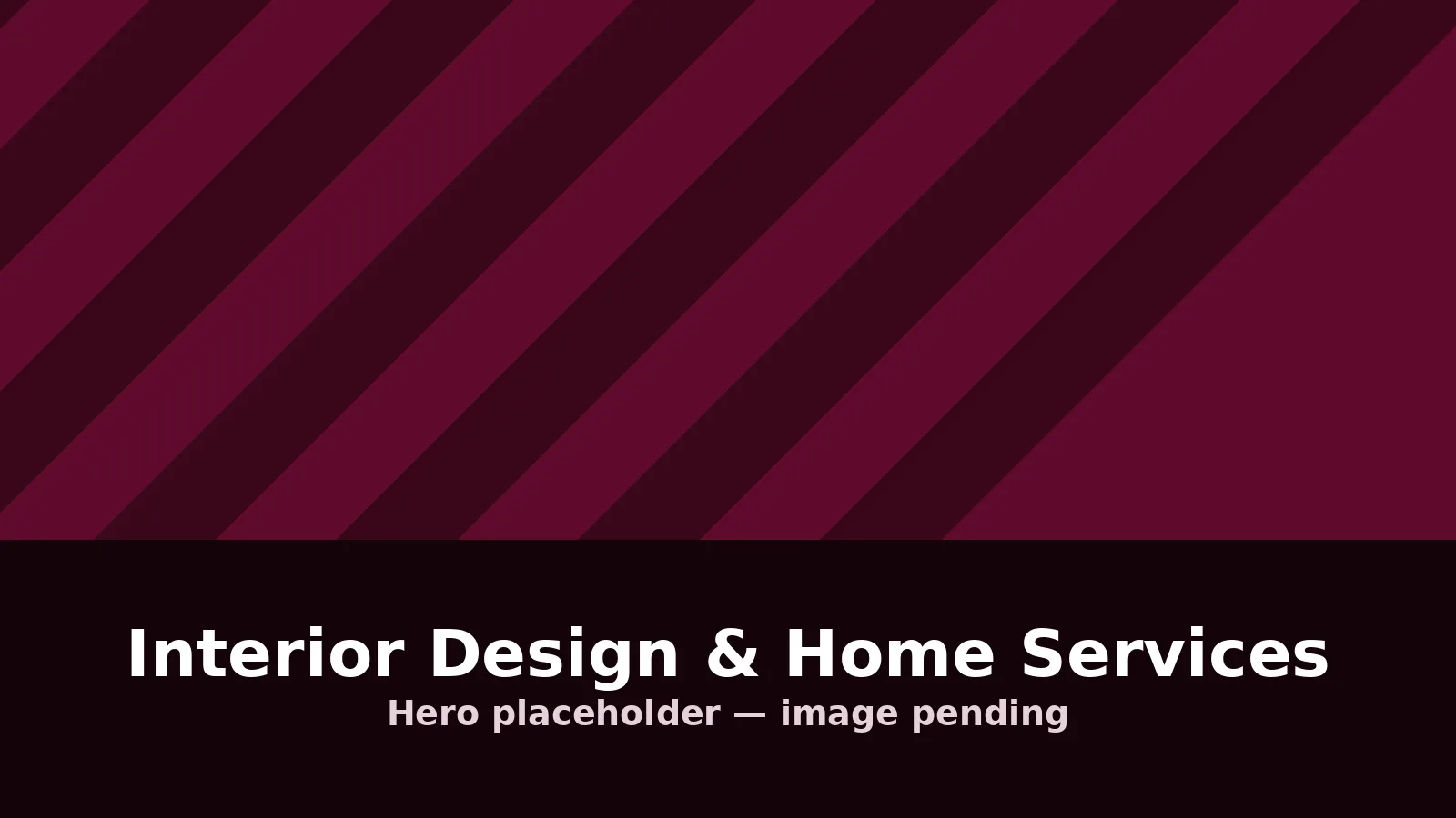 Website design for Interior Design & Home Services businesses in Qatar