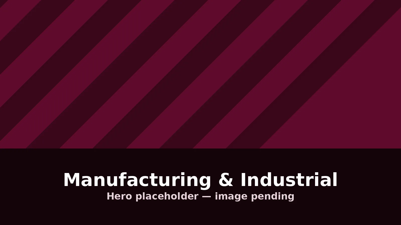 Website design for Manufacturing & Industrial businesses in Qatar