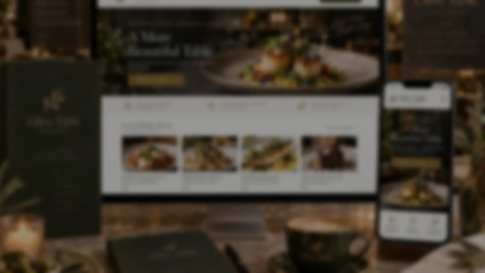 Website design for Restaurants and Dining businesses in Qatar