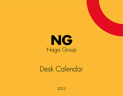Naga Group — Desk Calendar — Print & Packaging project in Qatar